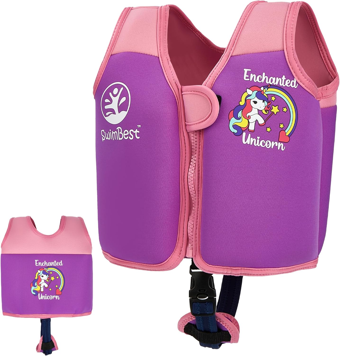 Gilet de natation enfant SwimBest licorne
