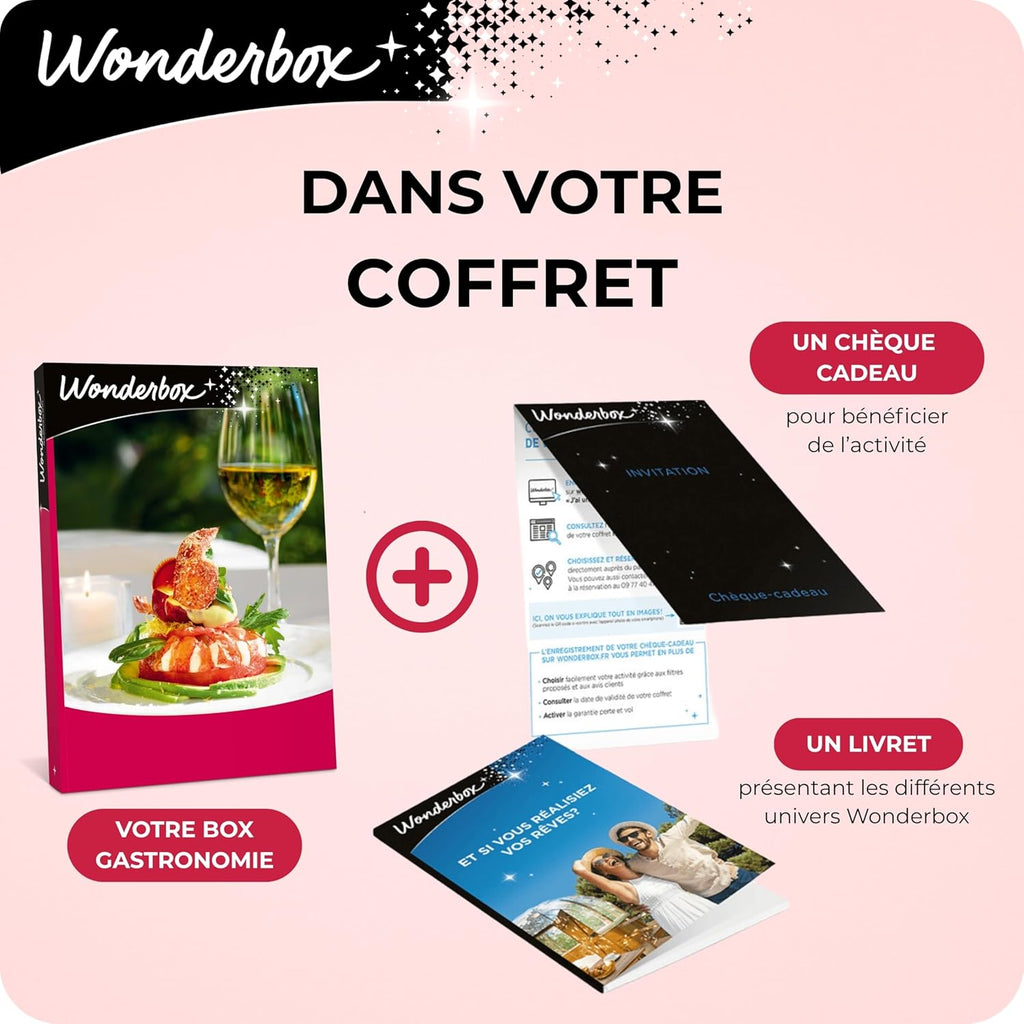 Coffret cadeau Gastronomie des Grands Chefs - Wonderbox