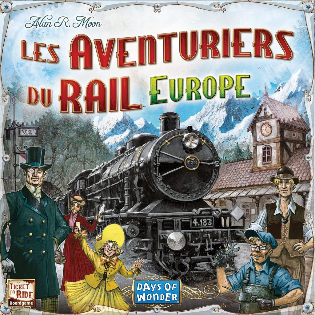 Les Aventuriers du Rail Europe : Votre prochaine aventure ludique