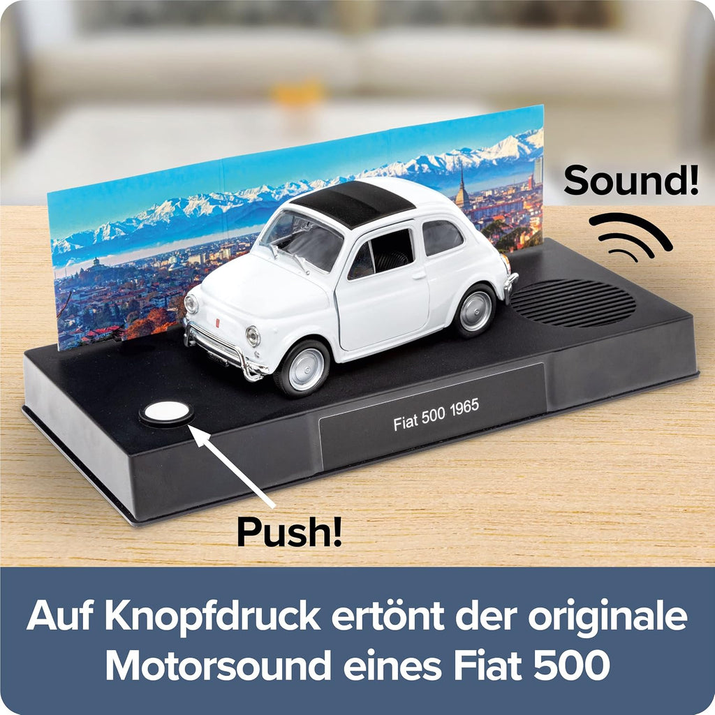 Socle sonore avec bruit du moteur Fiat 500