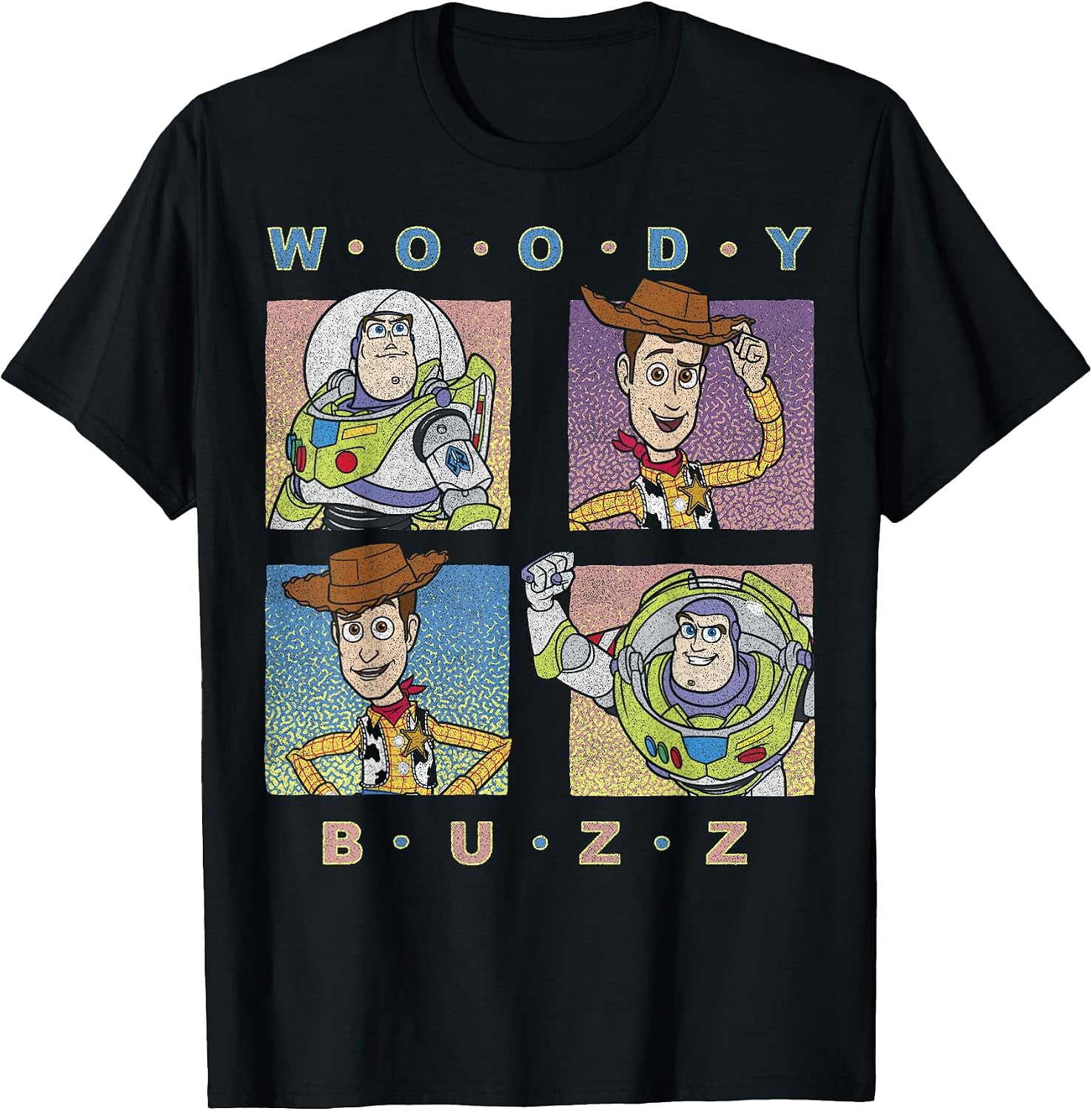 T-shirt Toy Story — Woody & Buzz « Four Square »