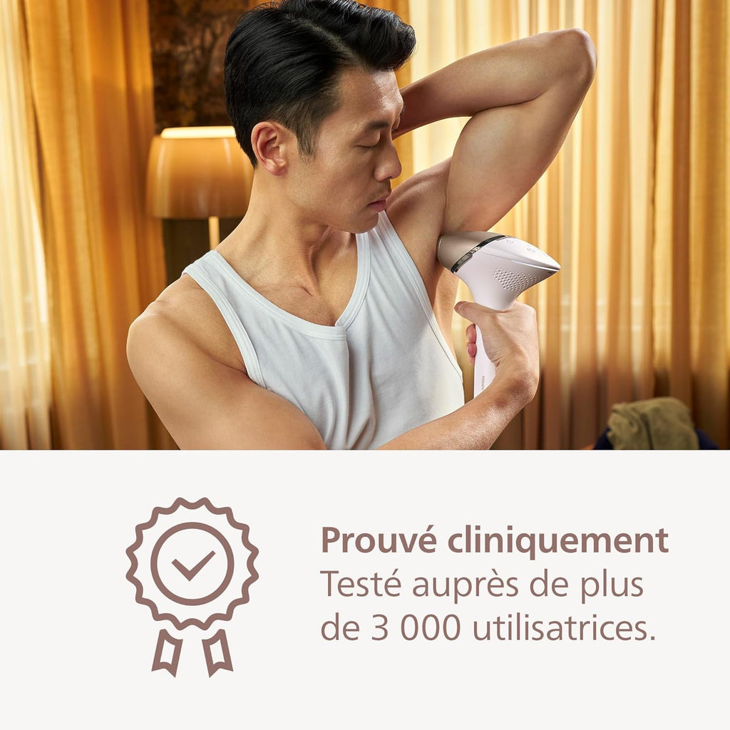 Philips Lumea Série 8000 : l’épilateur à lumière pulsée Philips