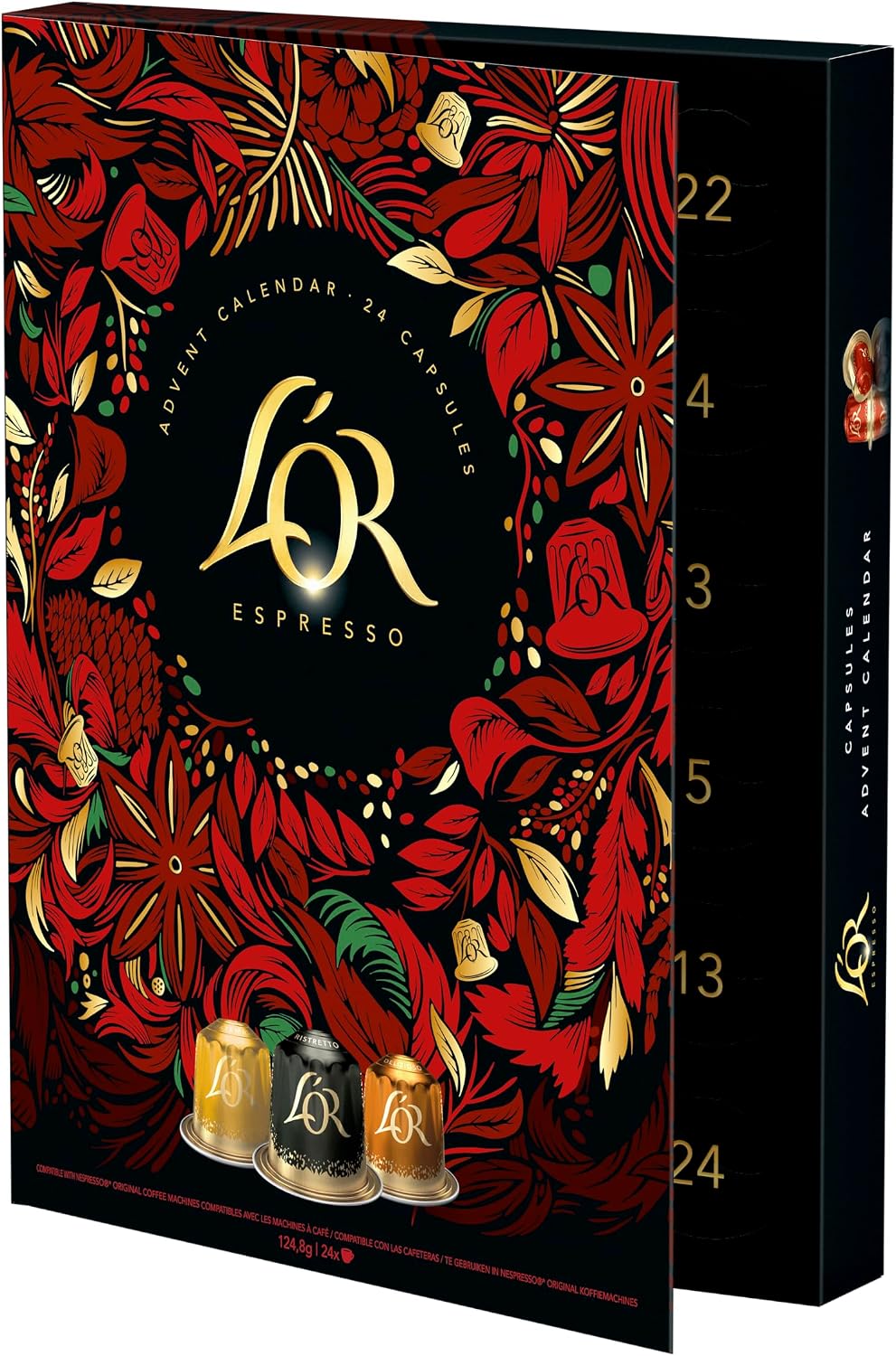 Calendrier de l'Avent L'OR Espresso 24 capsules