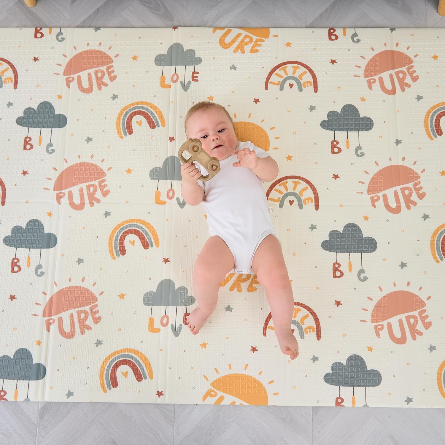 Tapis d'éveil bébé pliable épais