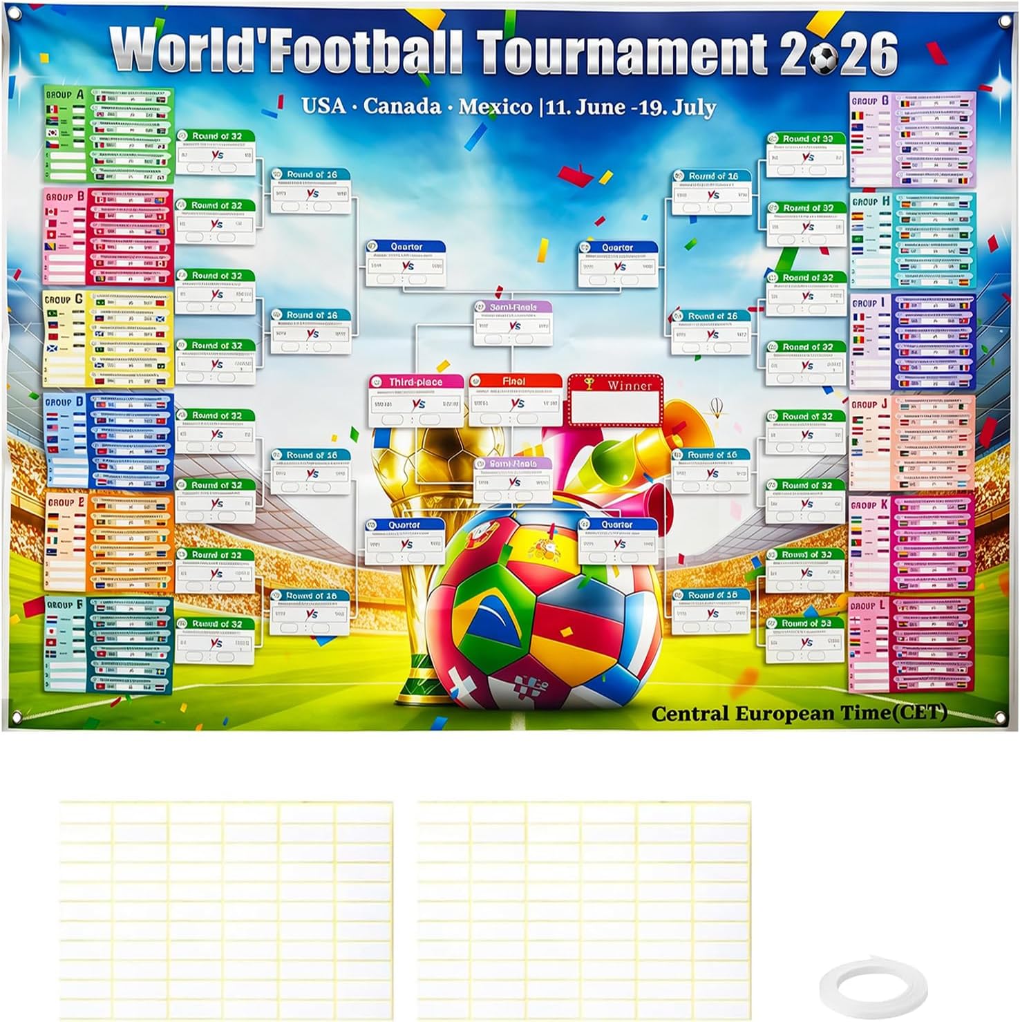 Poster calendrier Efymosce (150x100)