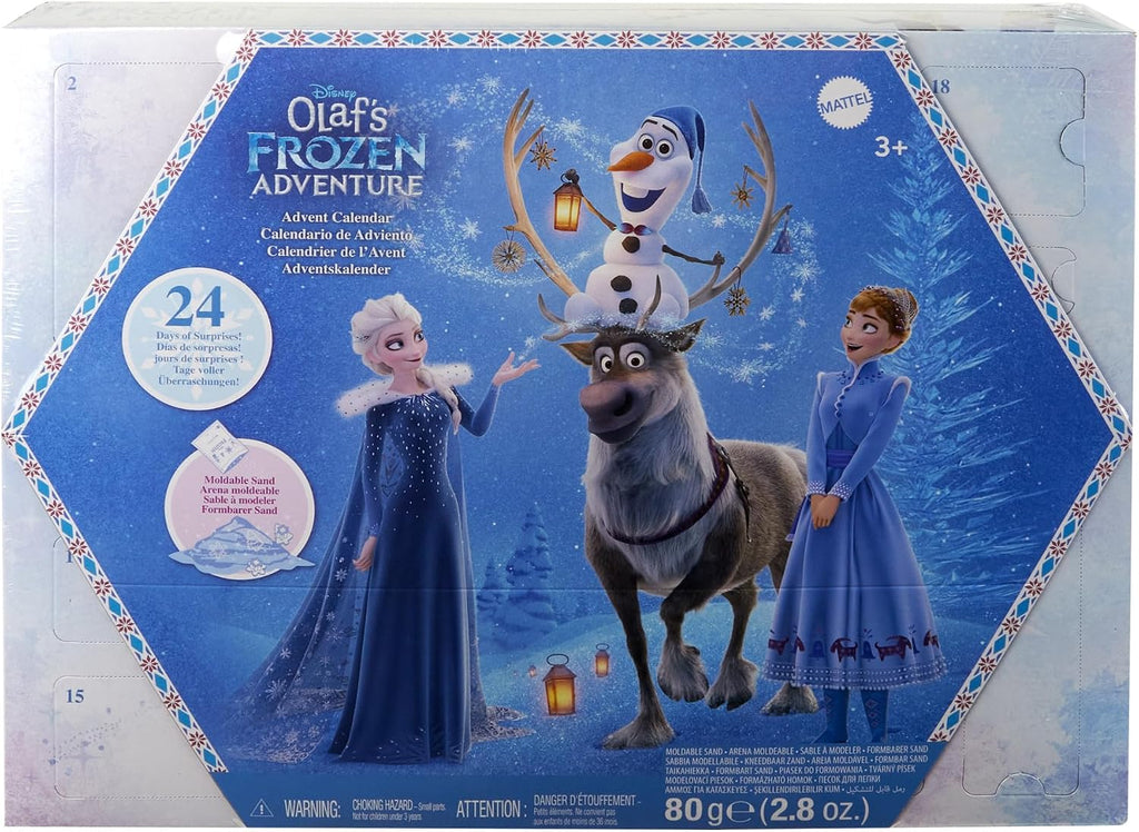 Calendrier de l'Avent La Reine des Neiges Mattel Anna et Elsa – visuel 6