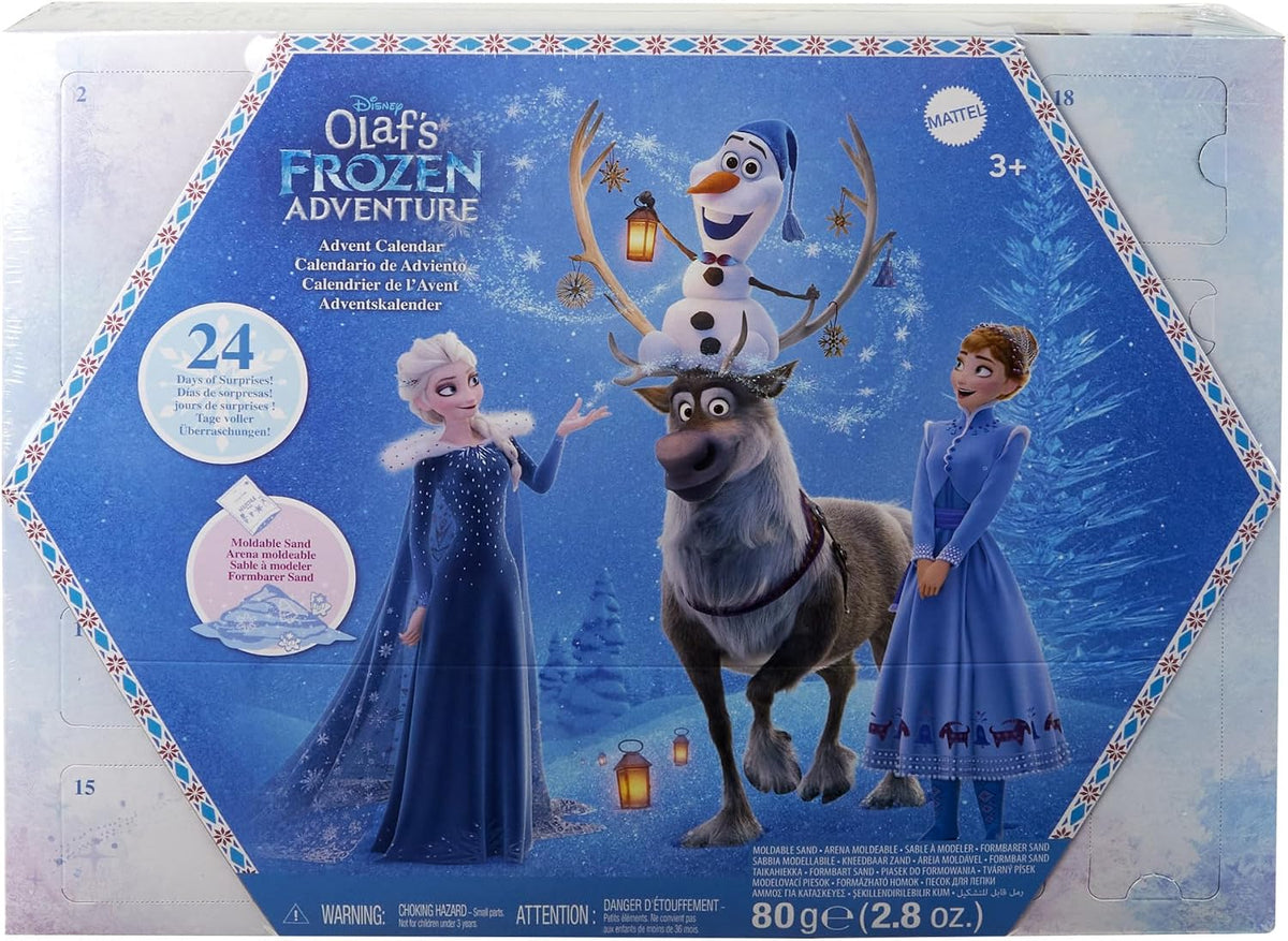 Calendrier de l'Avent La Reine des Neiges Mattel Anna et Elsa – visuel 6