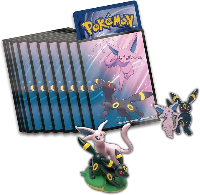 Coffret Pokémon Premium Évolutions Prismatiques Mentali & Noctali