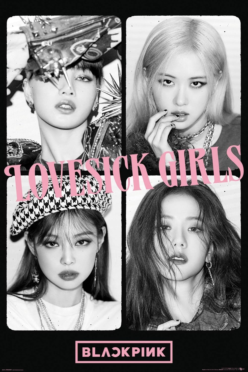 Poster BLACKPINK Lovesick Girls (61x91)
