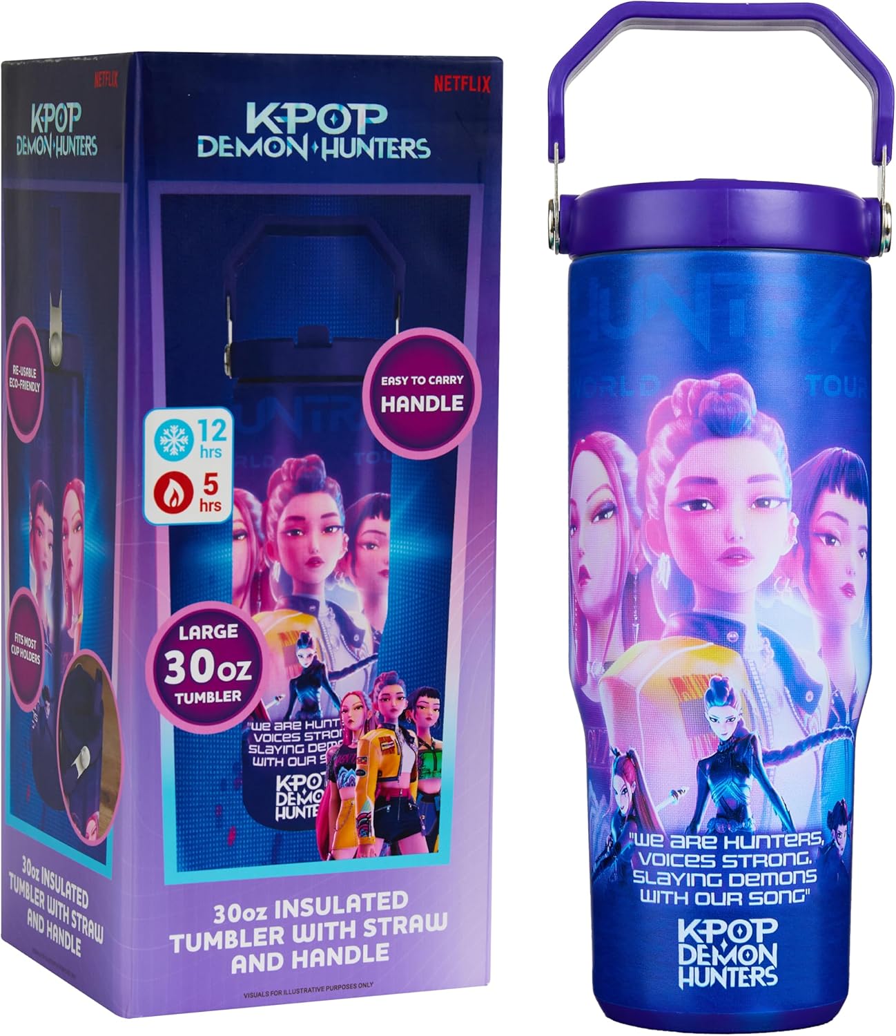 KPop Demon Hunters — Gobelet isotherme officiel