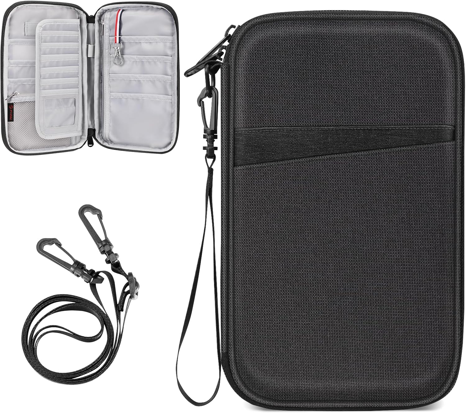 Pochette passeport familiale anti-RFID organiseur documents FINTIE