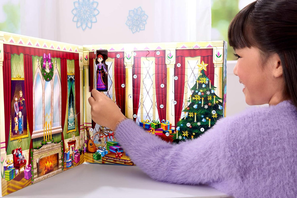 Calendrier de l'Avent La Reine des Neiges Mattel JLJ06 – visuel 4