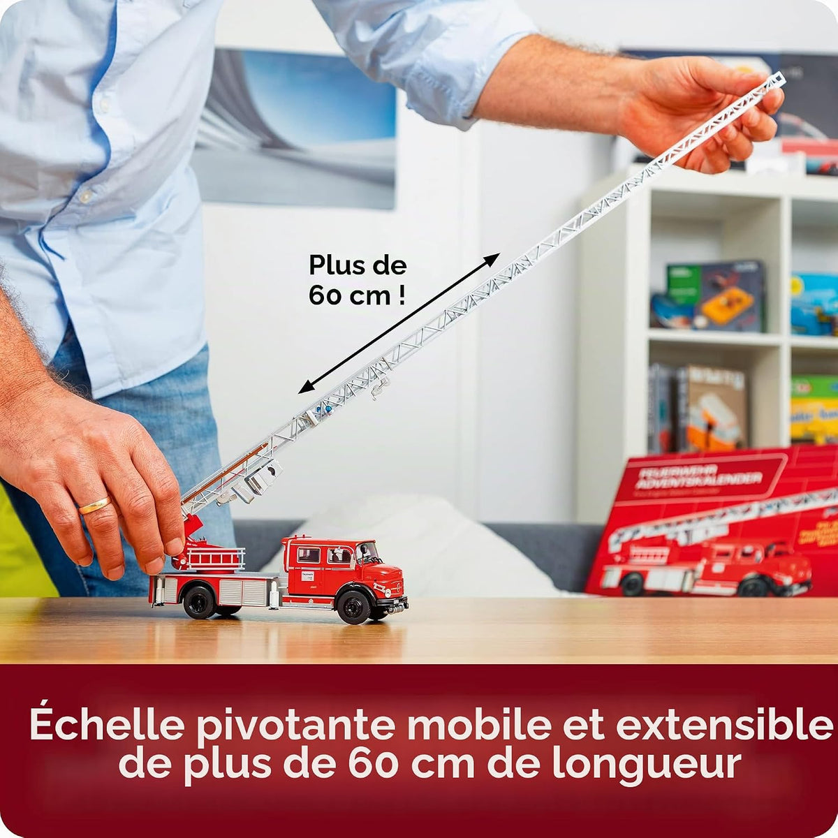 Livre d’accompagnement du calendrier Franzis Pompiers