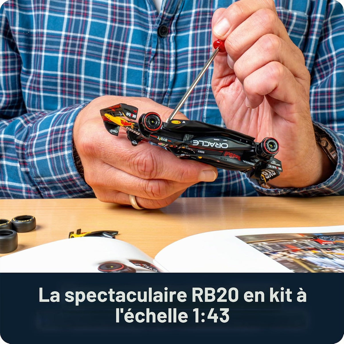 Calendrier de l'Avent Franzis Oracle Red Bull Racing RB20 1:43
