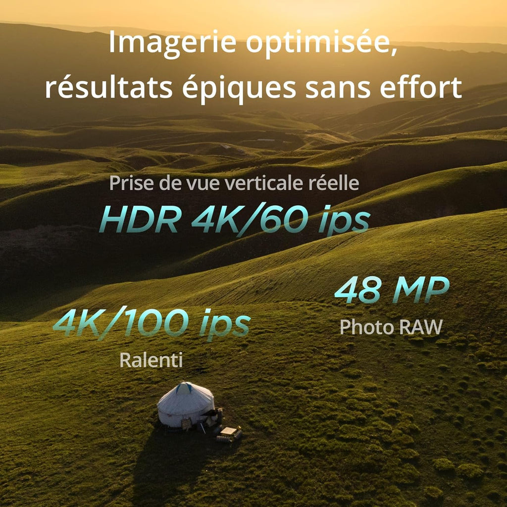 DJI Mini 4 Pro Fly More Combo (RC 2) : le mini-drone 4K ultra-complet