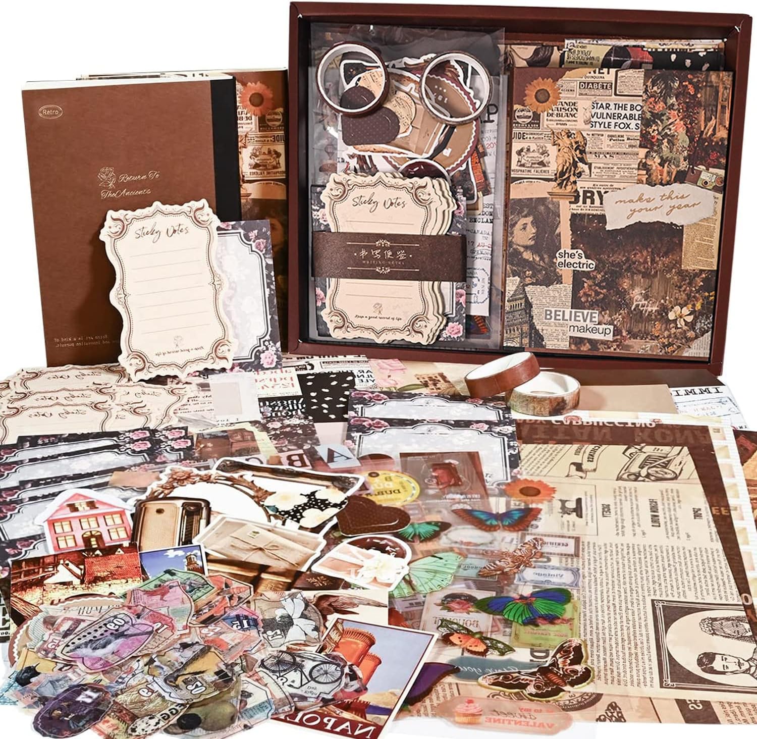 Kit bullet journal & scrapbooking