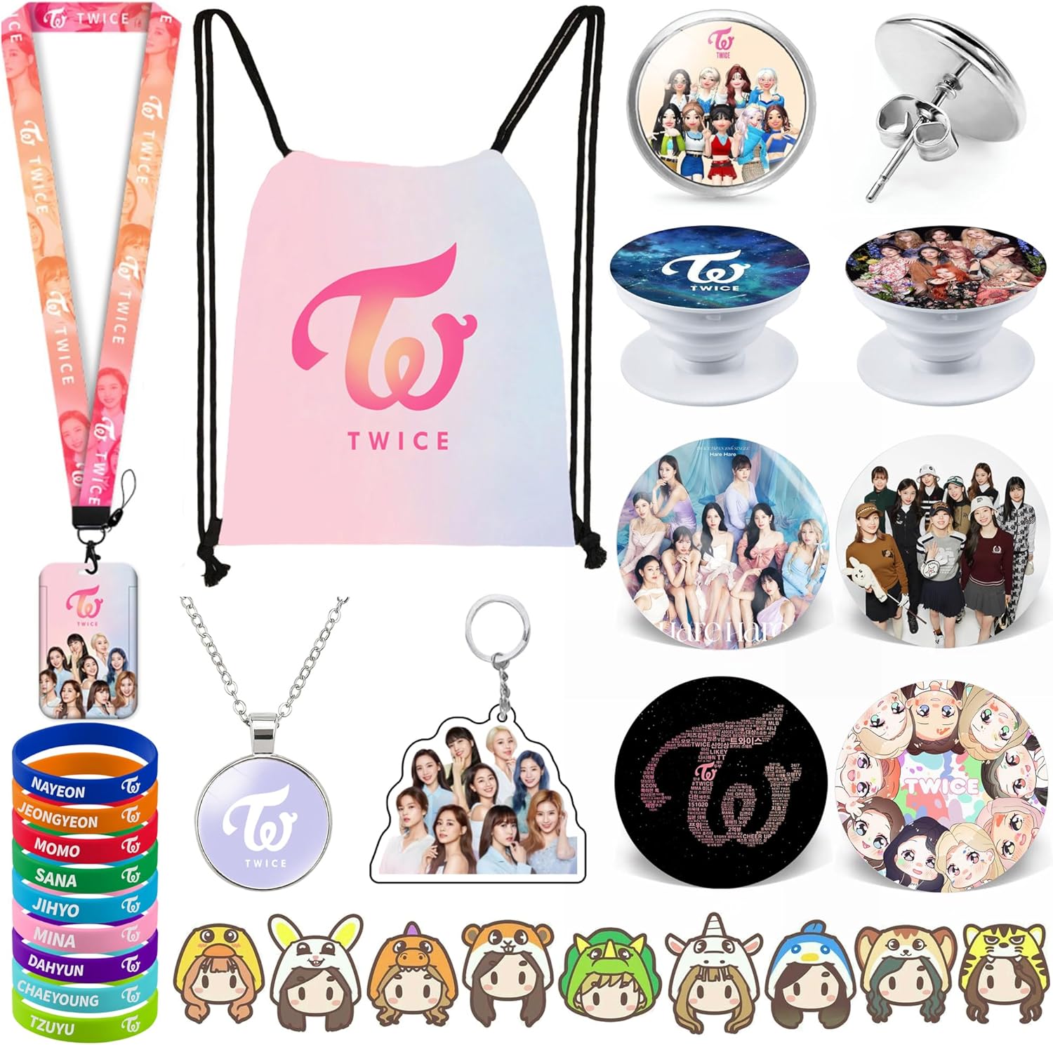 Coffret cadeau TWICE (sac à dos + goodies)