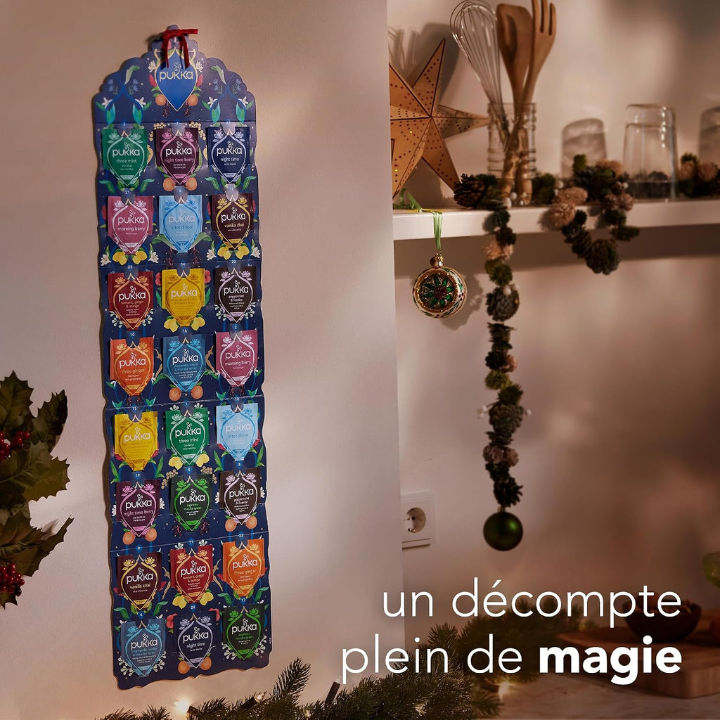 Calendrier de l’Avent Pukka thés et infusions bio
