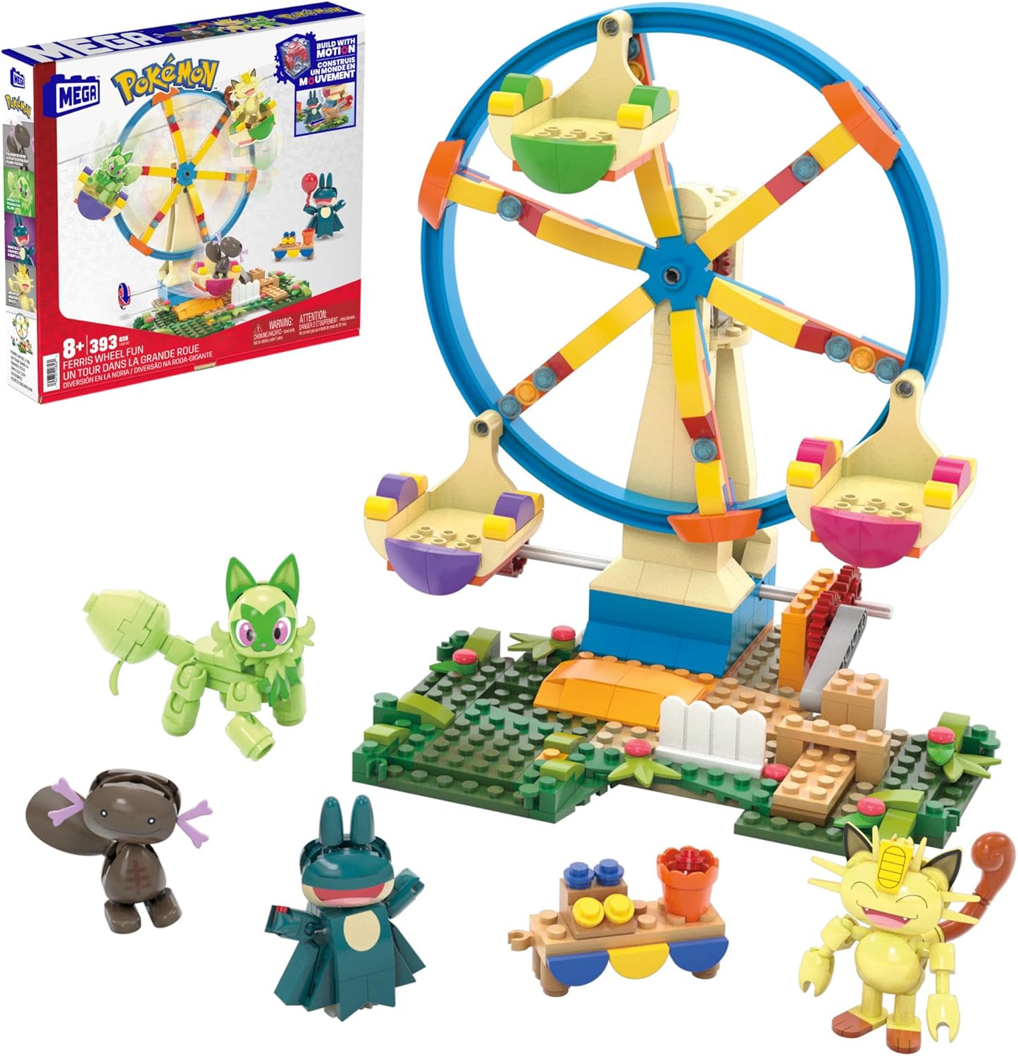 MEGA Pokémon — La Grande Roue (393 pièces)