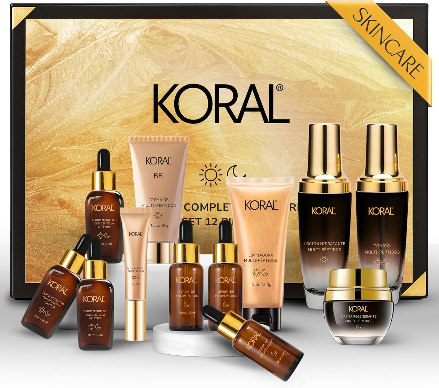 Kit routine coréenne 12 produits