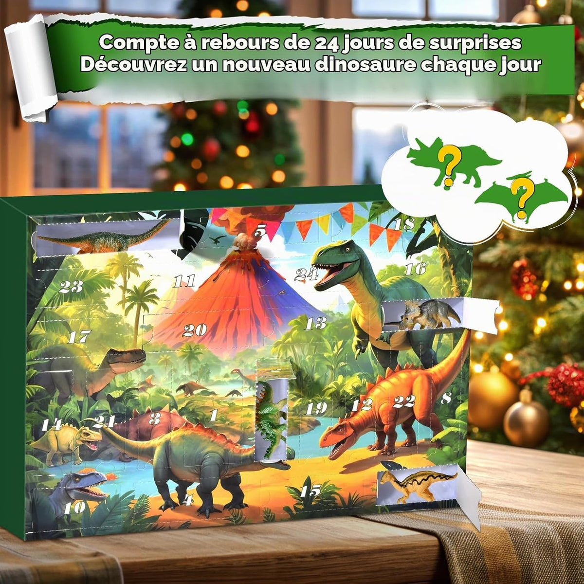 Calendrier de l'Avent Dinosaures SenZjx