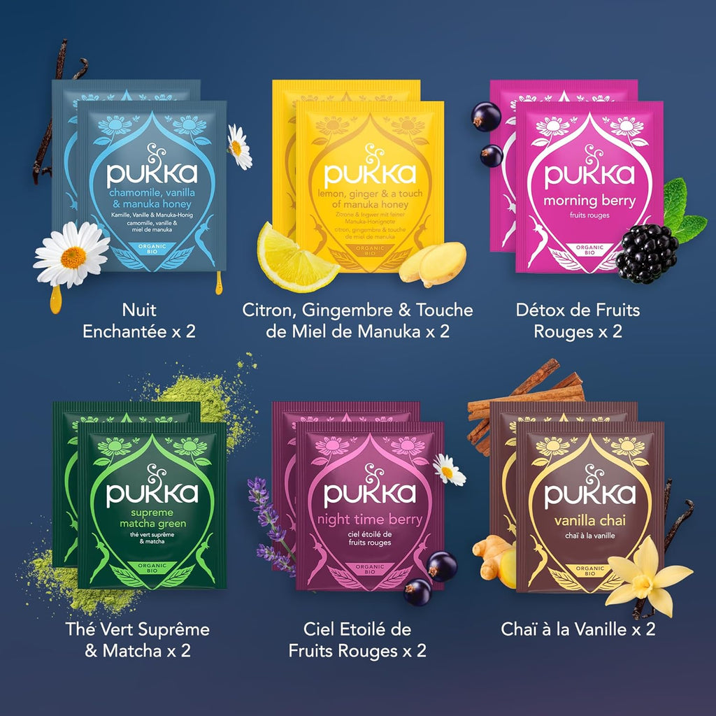 Calendrier de l’Avent Thé & Infusions Bio 2025 - Pukka