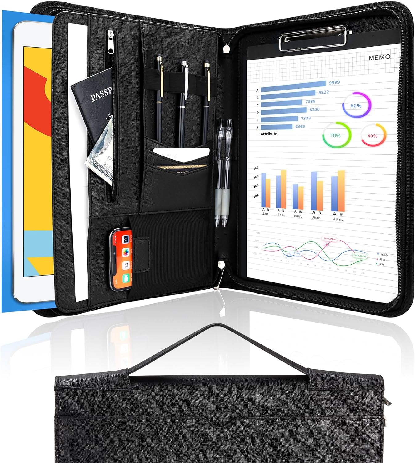 Conférencier A4 ProCase (cuir)