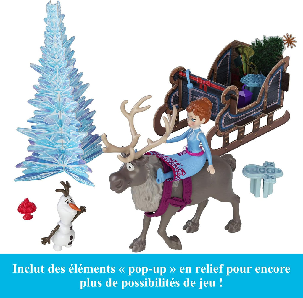 Calendrier de l'Avent La Reine des Neiges Mattel Anna et Elsa – visuel 4
