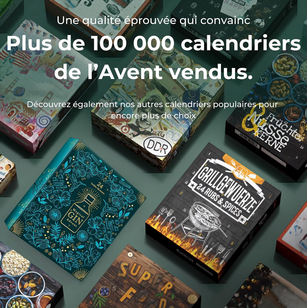 Calendrier de l'Avent Gin Boxiland 2026
