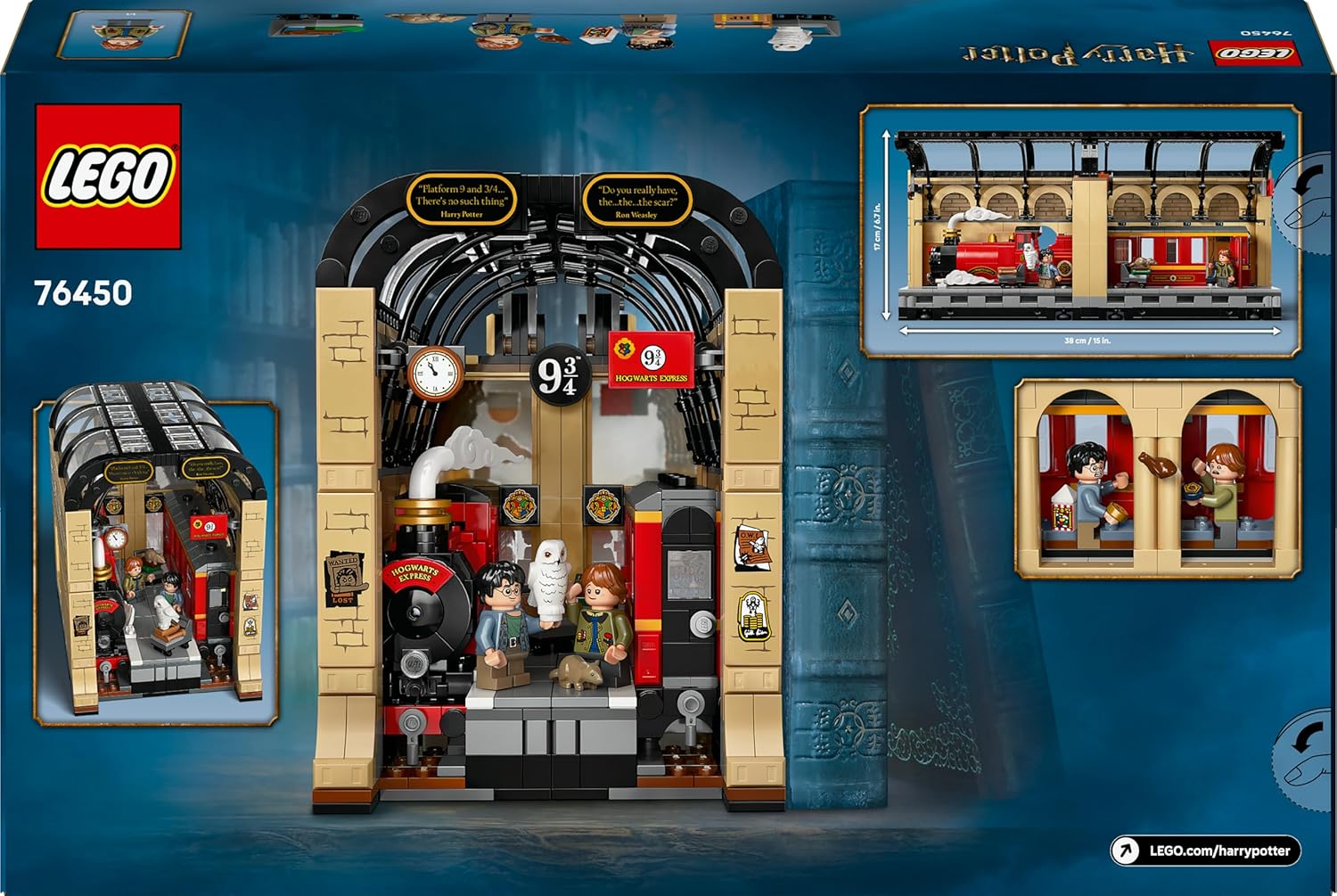 LEGO Harry Potter Book Nook : le Poudlard Express qui s’invite dans ta bibliothèque