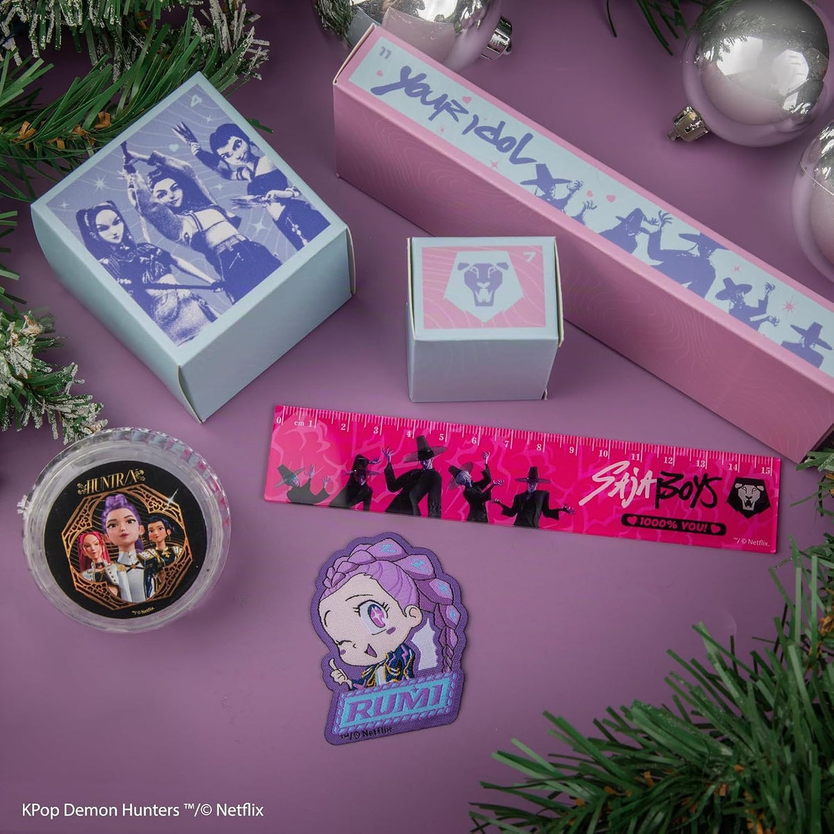 Calendrier de l'Avent KPop Demon Hunters Scène HUNTR/X 2026 Cinereplicas