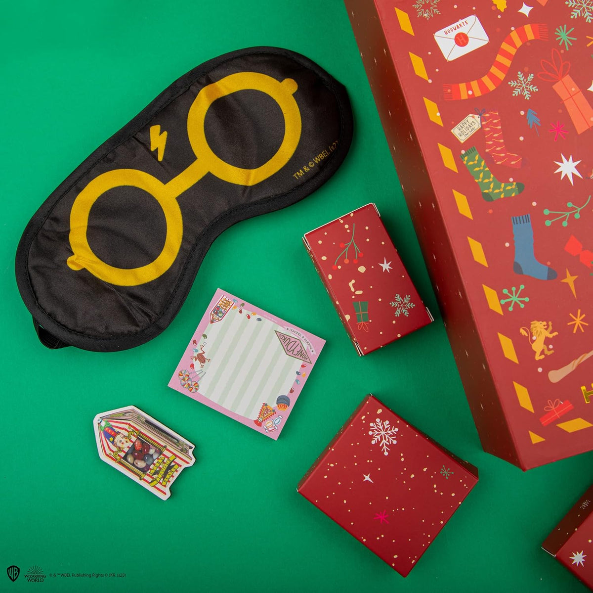 Masque de nuit lunettes de Harry, calendrier de l'Avent Harry Potter Deluxe