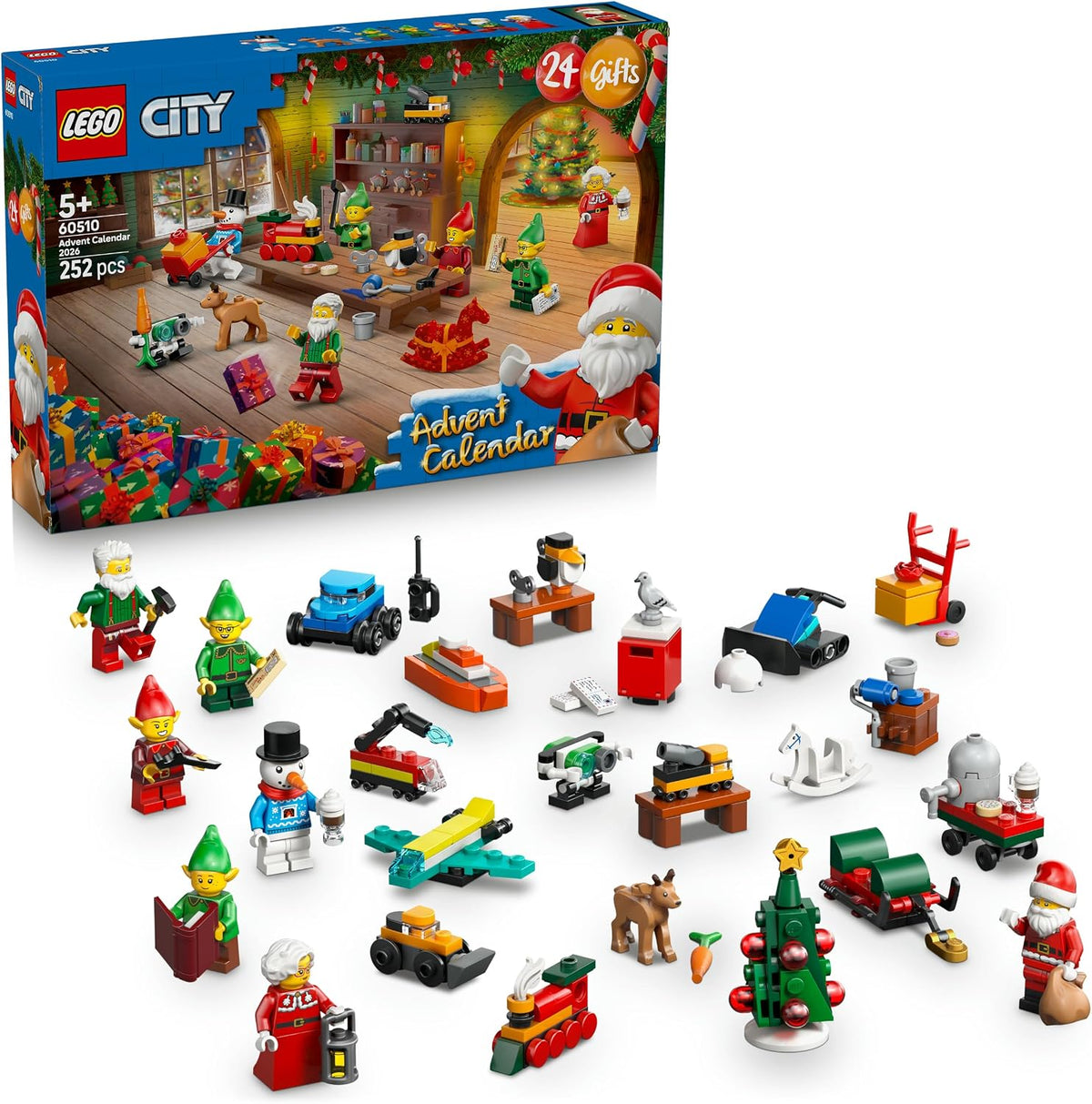 Calendrier de l'Avent LEGO City 2026 60510 - photo 1