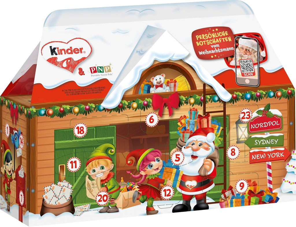 Calendrier de l’Avent 3D 2025 - Kinder