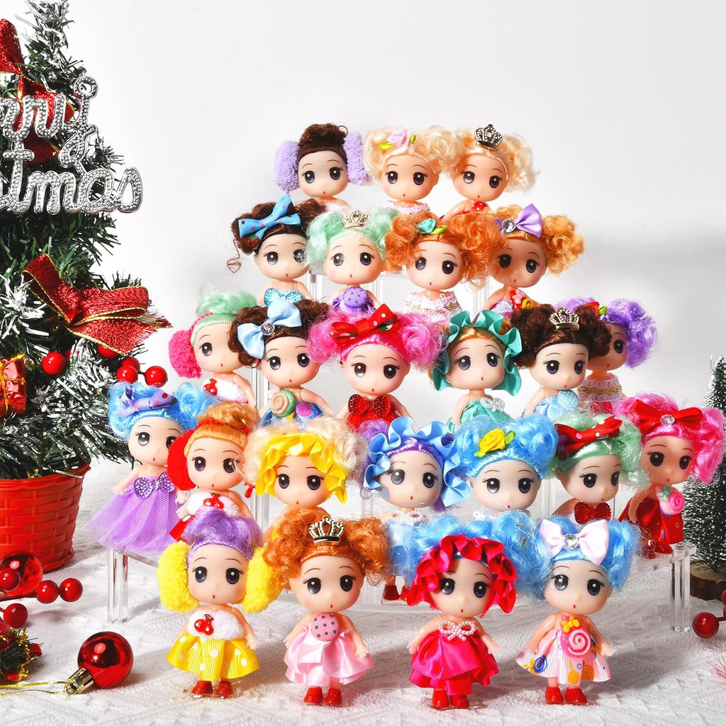 Calendrier de l'Avent 24 mini-poupées princesses SenZjx