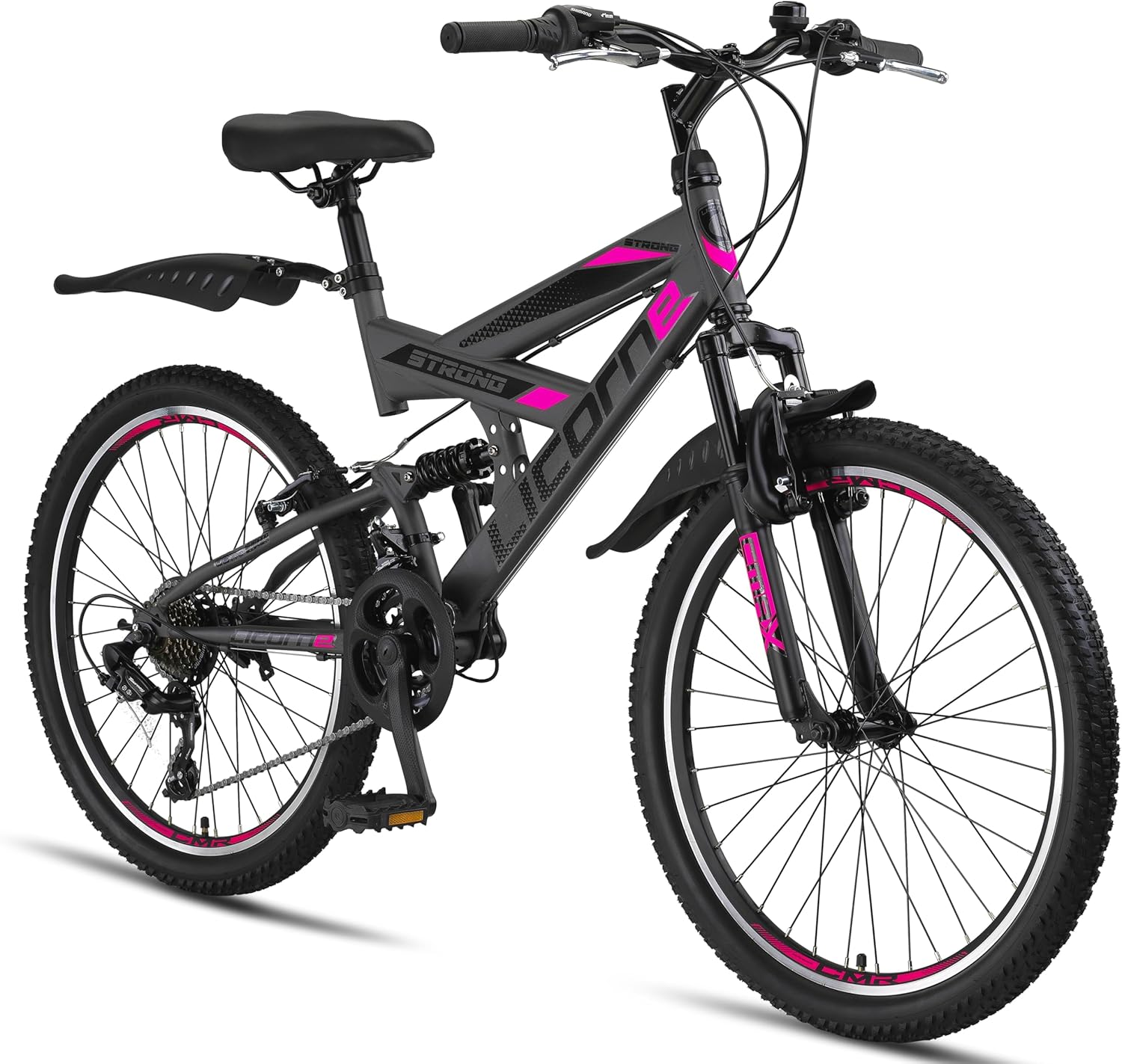 VTT Licorne Bike 24/26 pouces, freins en V