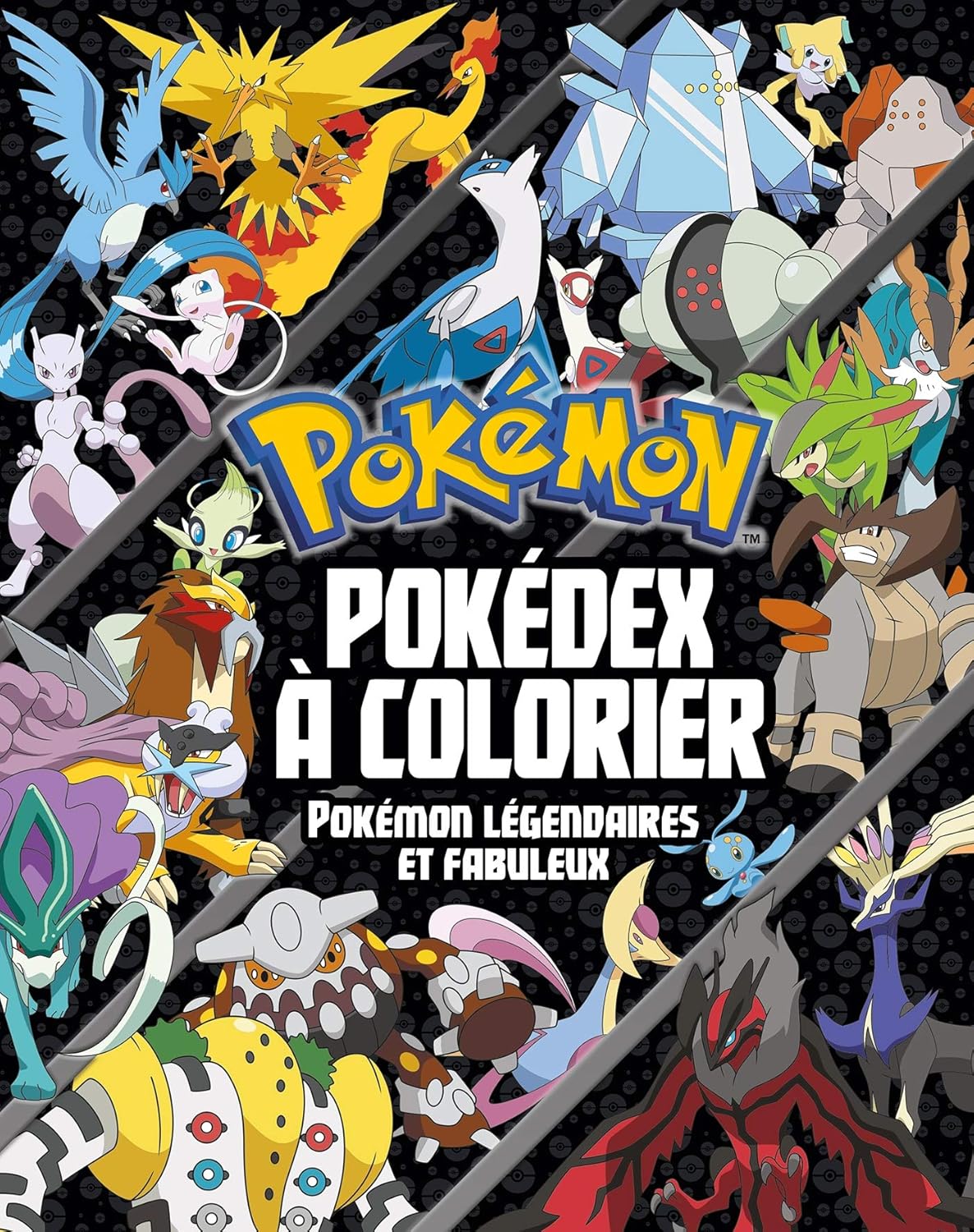 Pokémon — Pokédex à colorier (légendaires & fabuleux)