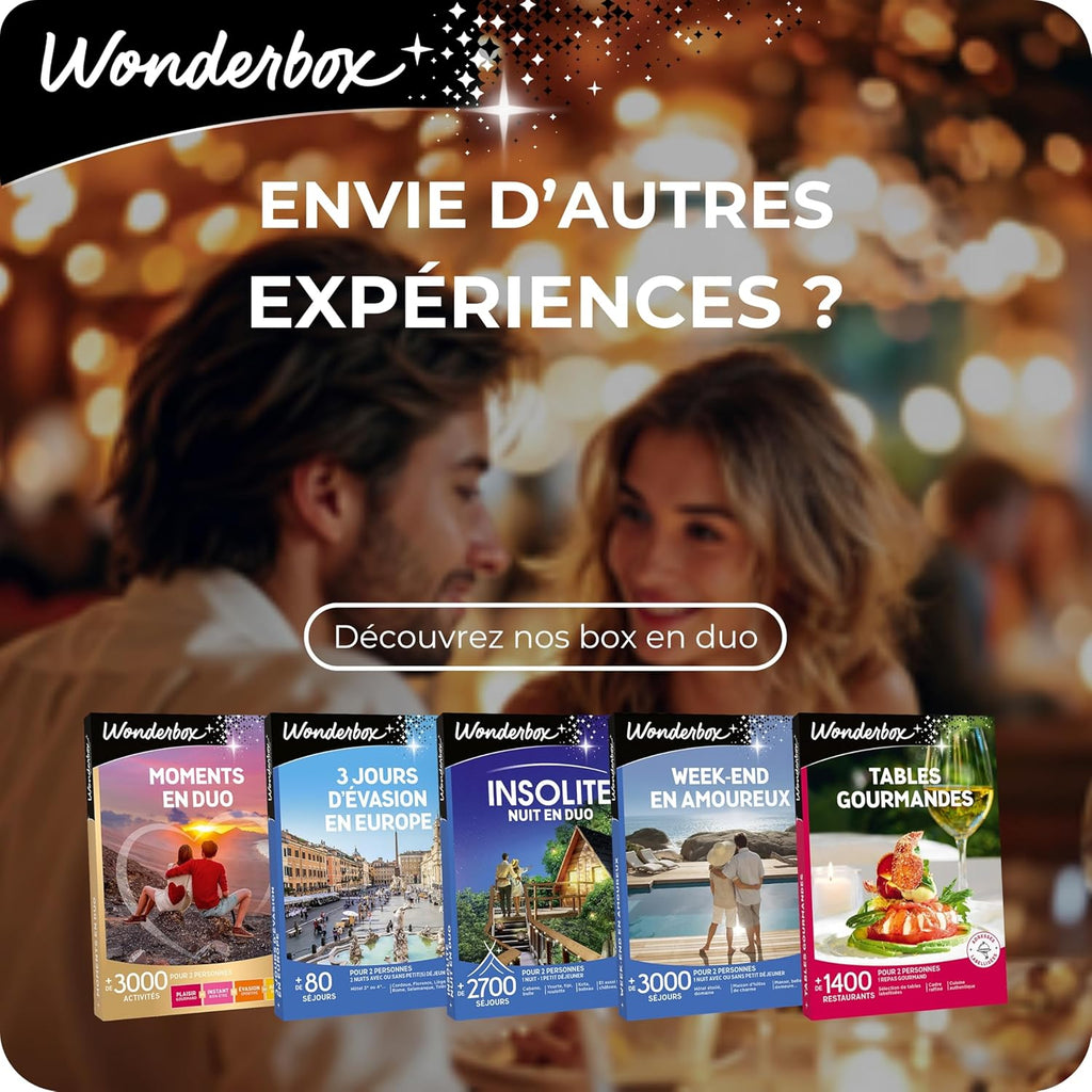 Coffret cadeau Gastronomie des Grands Chefs - Wonderbox