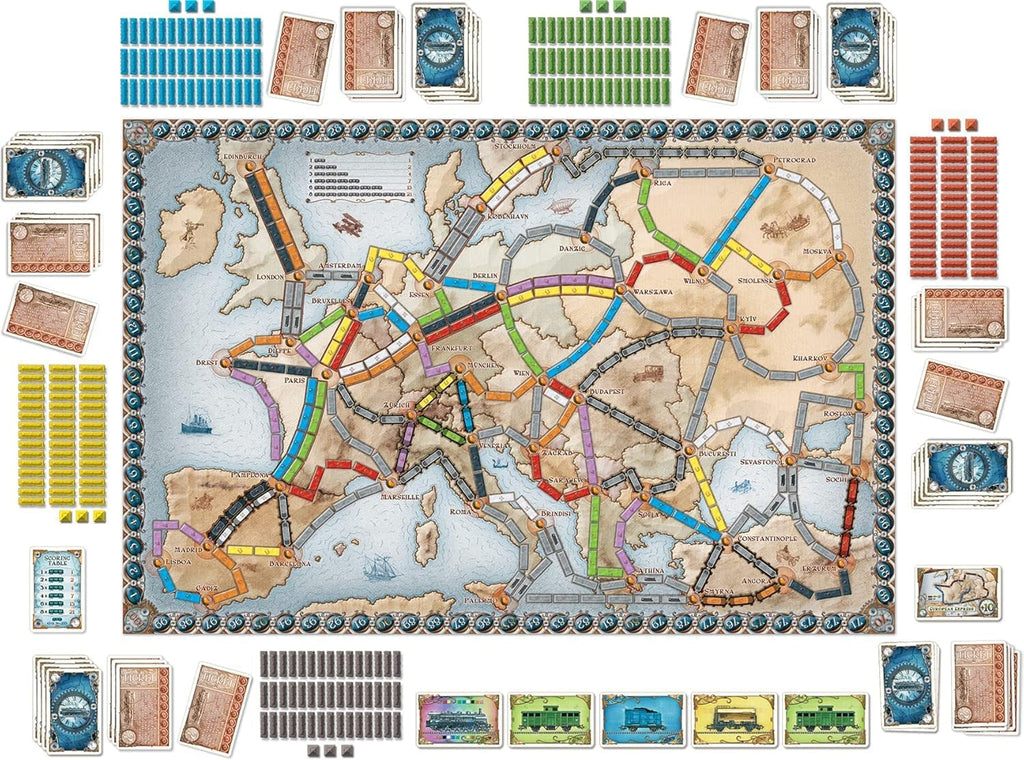 Les Aventuriers du Rail Europe : Votre prochaine aventure ludique