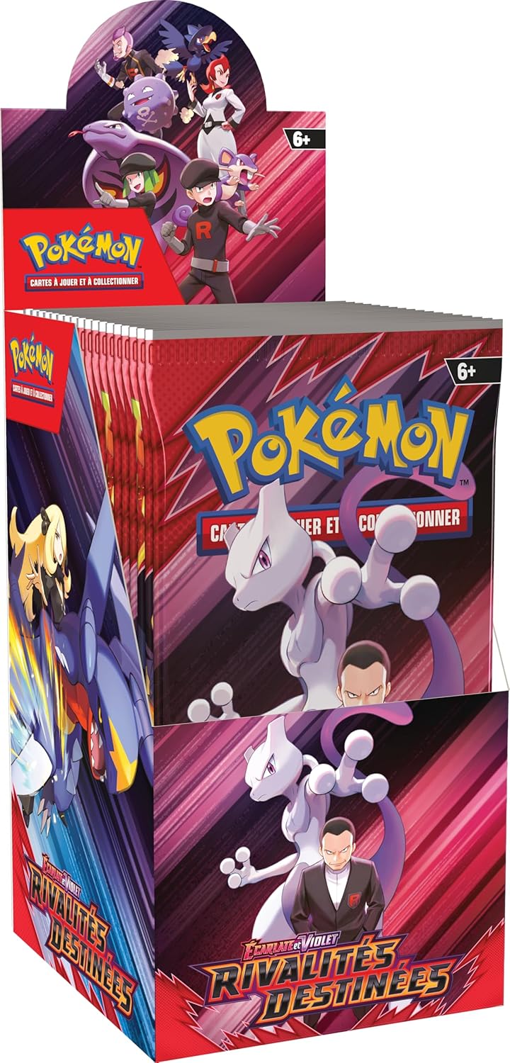 Display Pokémon — Présentoir de boosters Écarlate & Violet Rivalités