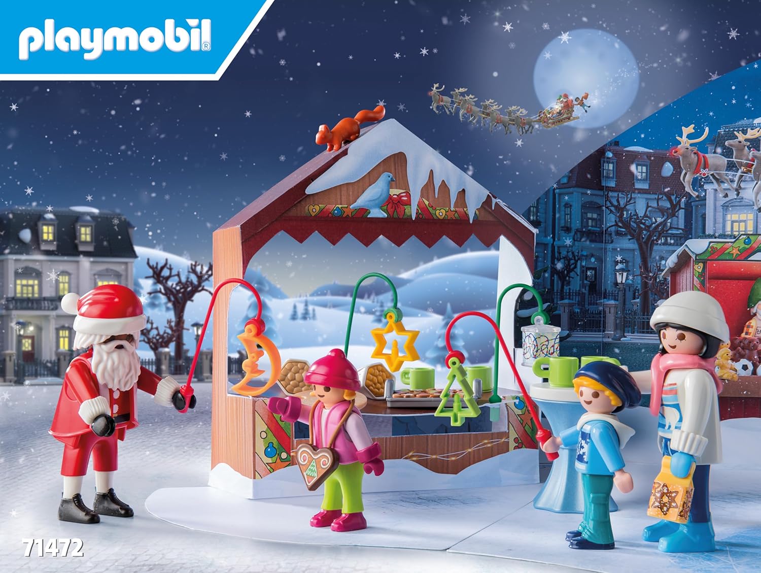 Calendrier de l’Avent Playmobil Marché de Noël
