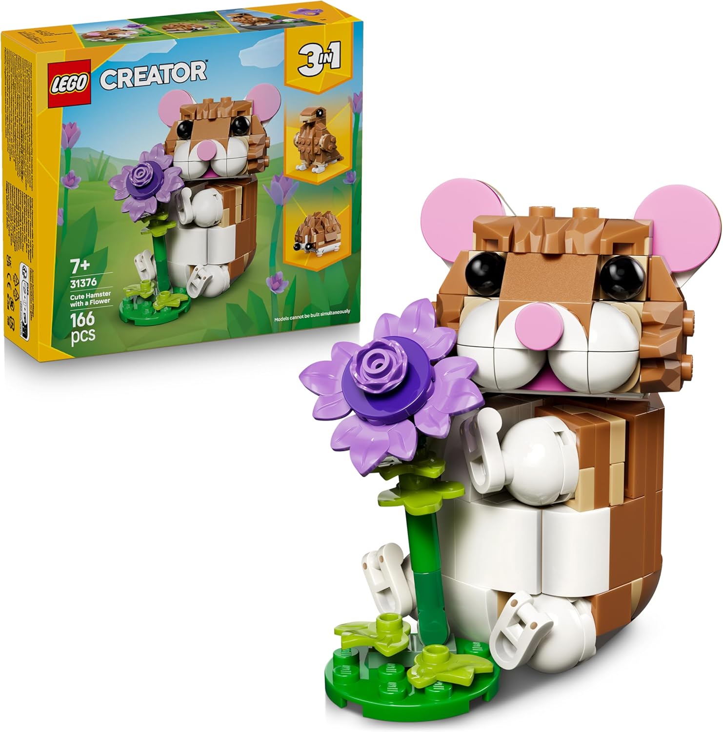 LEGO Creator 3-en-1 L'Adorable Hamster
