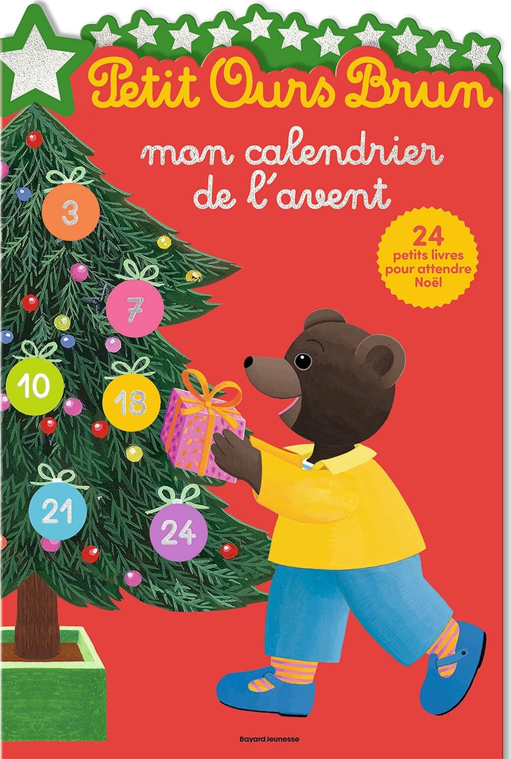 Calendrier de l'Avent Petit Ours Brun Bayard Jeunesse – couverture
