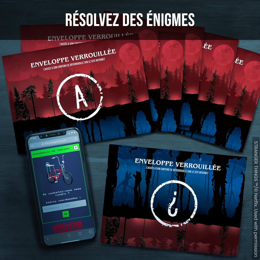 Dossiers Criminels : L'Ombre de Hawkins - Jeu Stranger Things