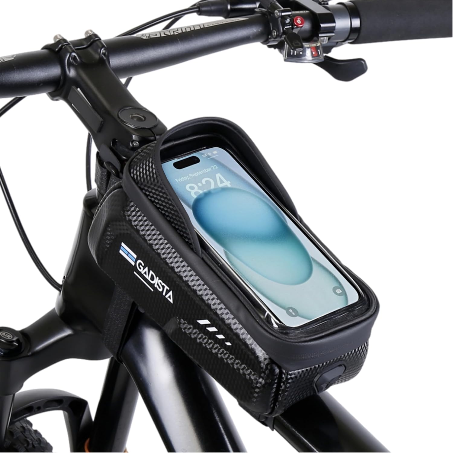 Sacoche de cadre de vélo étanche pour téléphone GADISTA