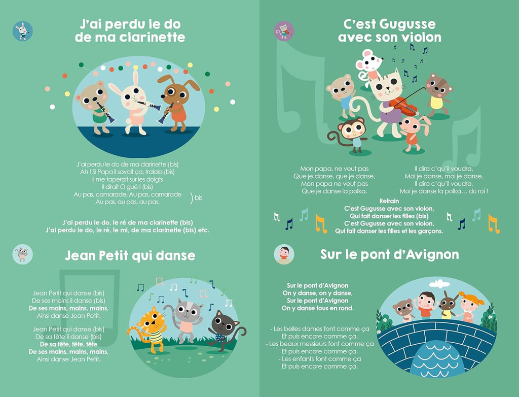 Mes 26 plus belles comptines pour danser avec bébé