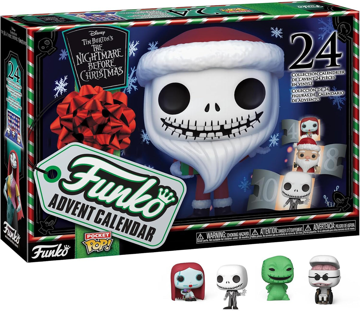Calendrier de l'Avent Funko Pocket Pop! L'Étrange Noël de Monsieur Jack 2020
