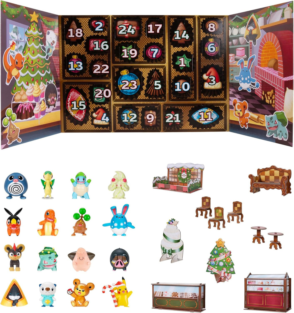 Calendrier de l’Avent Pokémon Holiday Calendar 2025 - Figurines & Accessoires