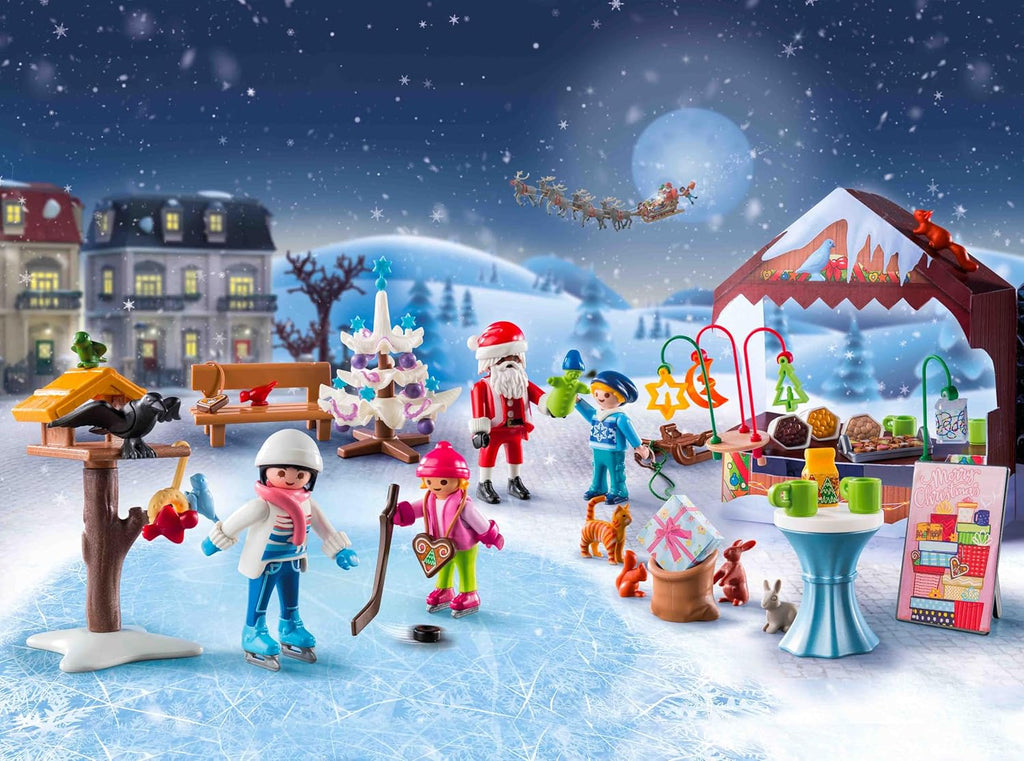 Calendrier de l’Avent Playmobil Marché de Noël