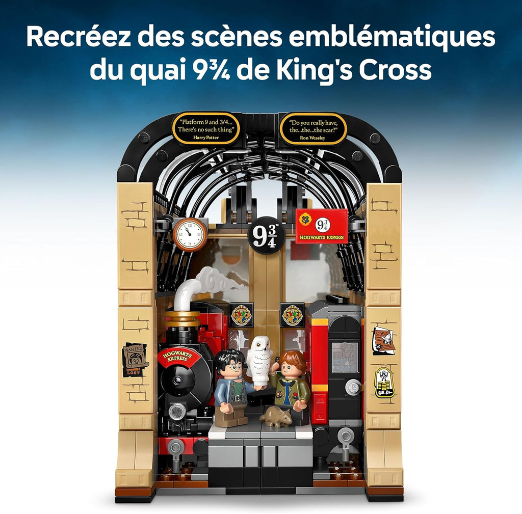 LEGO Harry Potter Book Nook : le Poudlard Express qui s’invite dans ta bibliothèque